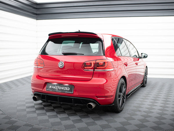 VW - Golf MK6 GTI / 35TH: Maxton Rear Diffuser &amp; Rear Side Splitters