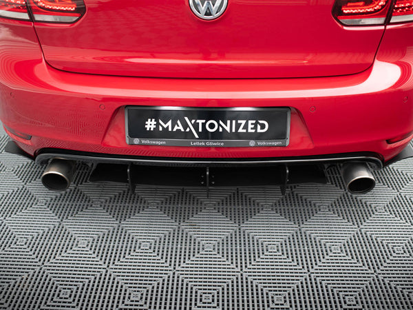 VW - Golf MK6 GTI / 35TH: Maxton Rear Diffuser &amp; Rear Side Splitters