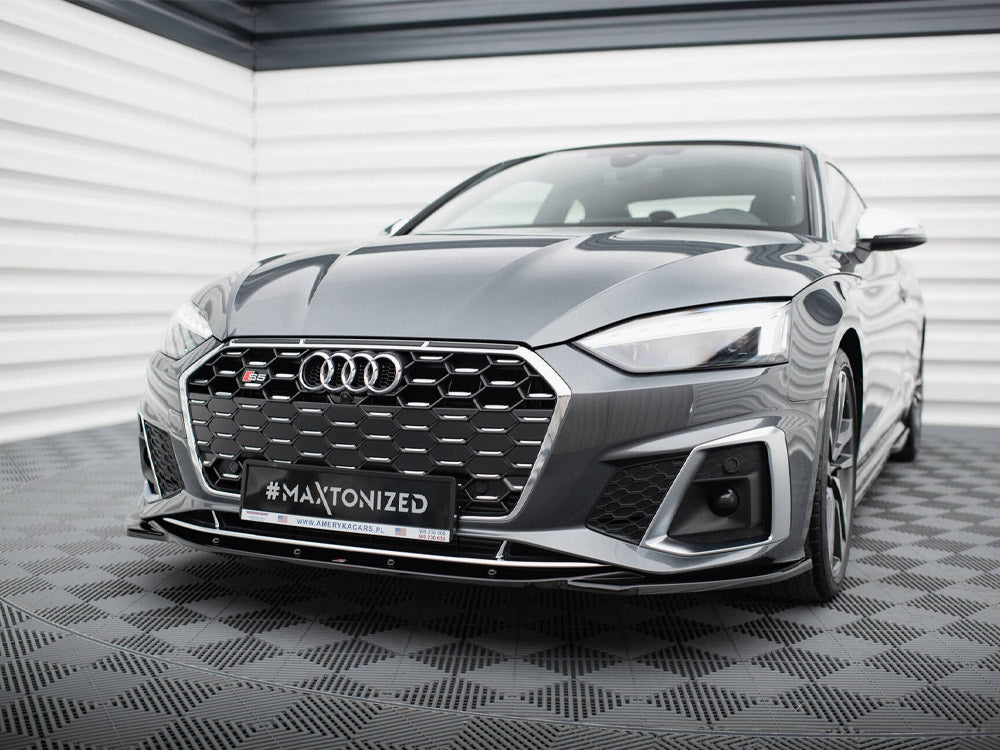 Audi - S5 / A5 S Line F5 Facelift: Maxton Front Splitter V1