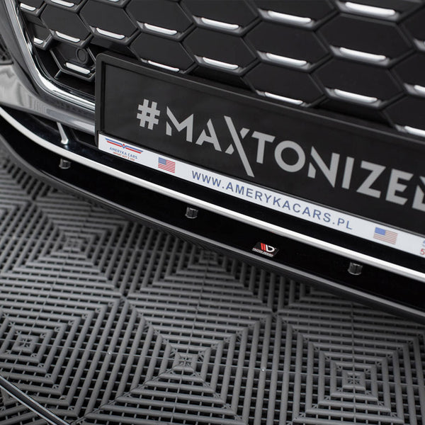 Audi - S5 / A5 S Line F5 Facelift: Maxton Front Splitter V1