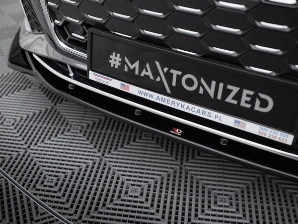 Audi - S5 / A5 S Line F5 Facelift: Maxton Front Splitter V1
