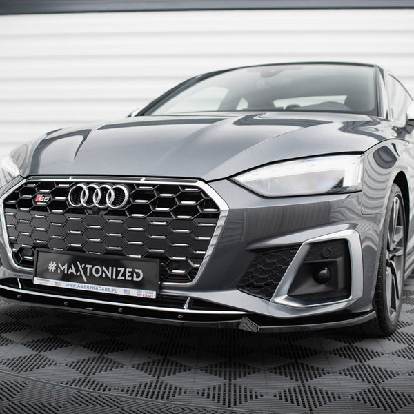 Audi - S5 / A5 S Line F5 Facelift: Maxton Front Splitter V2