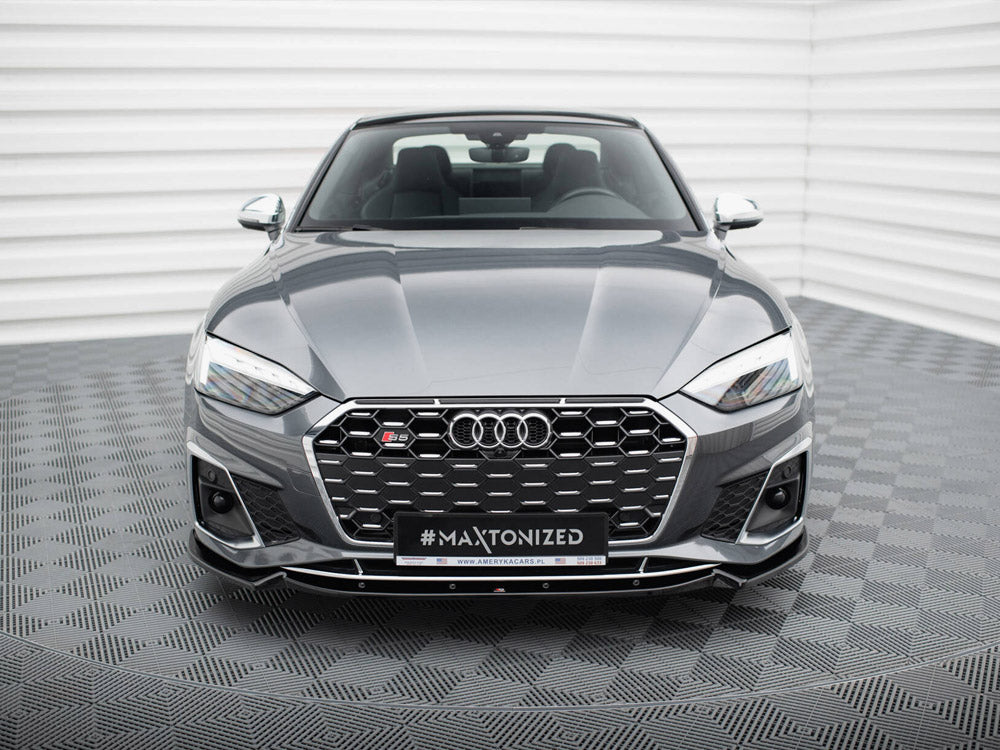 Audi - S5 / A5 S Line F5 Facelift: Maxton Front Splitter V2