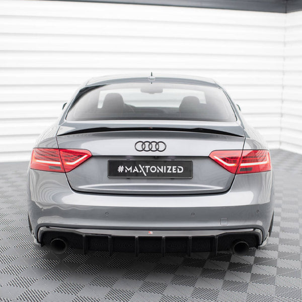 Audi - S5 / A5 S Line 8T Facelift (Version with single exhausts on both sides): Maxton Rear Diffuser