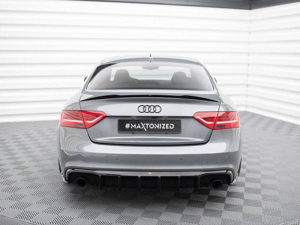 Audi - S5 / A5 S Line 8T Facelift (Version with single exhausts on both sides): Maxton Rear Diffuser