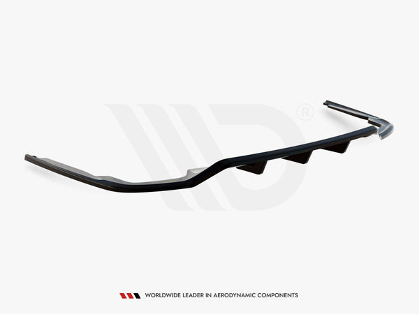 Audi - A8 S Line D5: Maxton Central Rear Splitter (Vertical Bars)