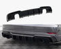 Audi - A3 S Line Sportback 8V Facelift (Version with single exhausts on both sides): Maxton Rear Diffuser