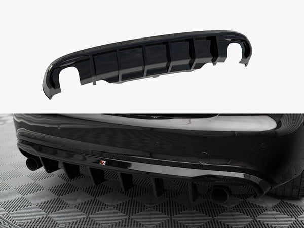 Audi - S5 / A5 S Line Coupe / Cabrio 8T (Version with single exhausts on both sides): Maxton Rear Diffuser