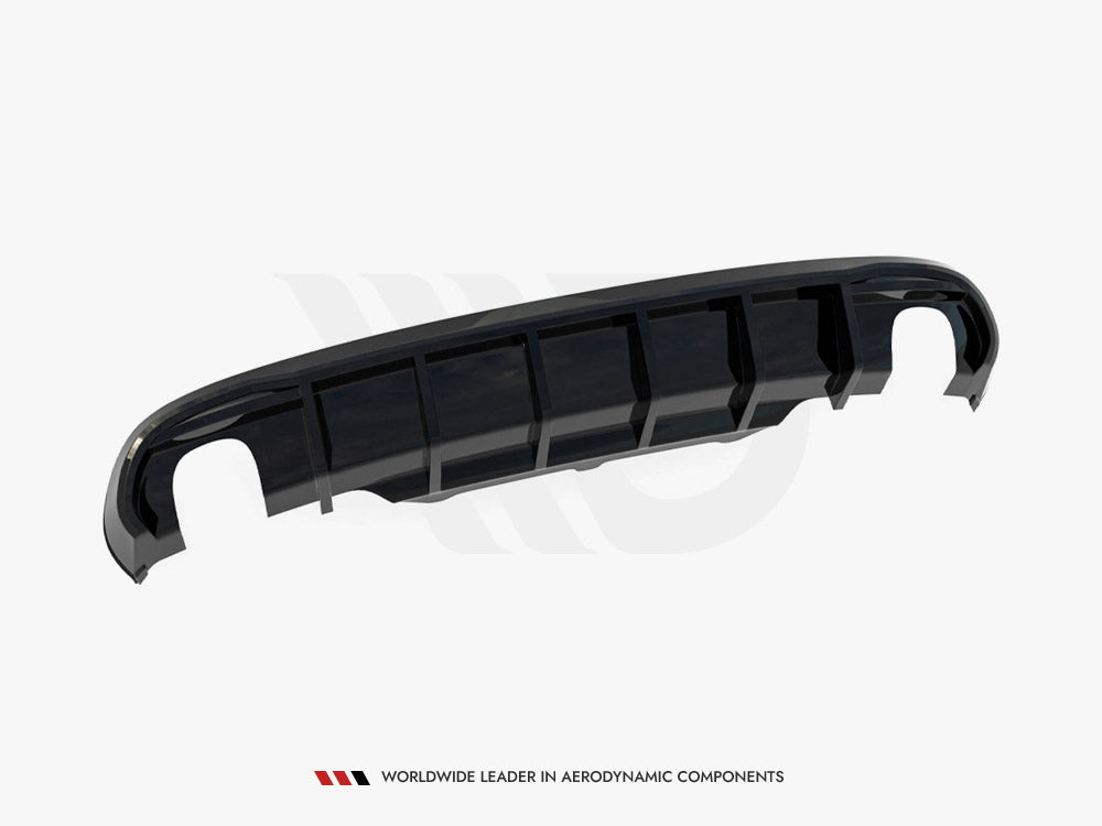 Audi - S5 / A5 S Line Coupe / Cabrio 8T (Version with single exhausts on both sides): Maxton Rear Diffuser