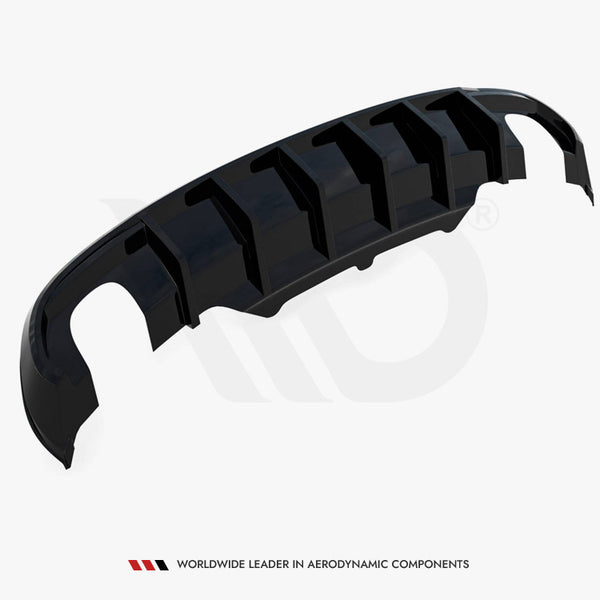 Audi - S5 / A5 S Line Coupe / Cabrio 8T (Version with single exhausts on both sides): Maxton Rear Diffuser