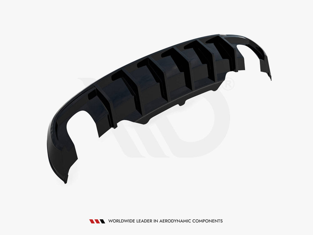 Audi - S5 / A5 S Line Coupe / Cabrio 8T (Version with single exhausts on both sides): Maxton Rear Diffuser