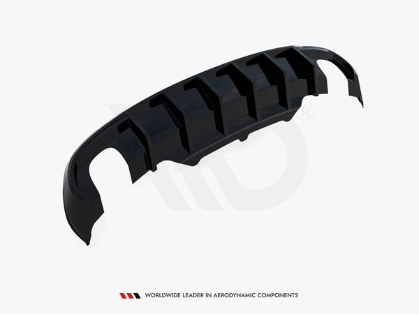 Audi - S5 / A5 S Line Coupe / Cabrio 8T (Version with single exhausts on both sides): Maxton Rear Diffuser