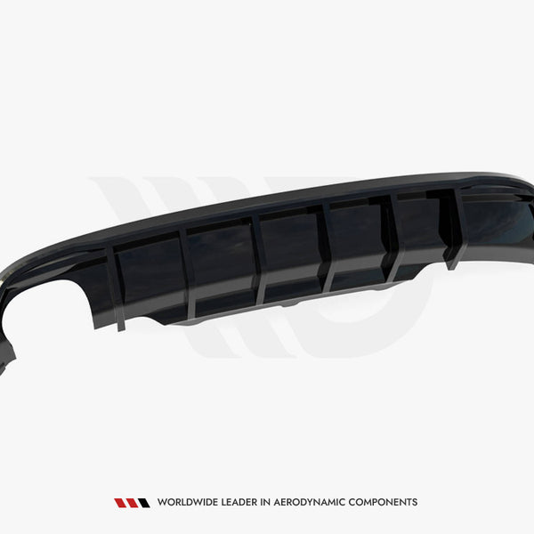 Audi - S5 / A5 S Line Coupe / Cabrio 8T (Single side dual exhaust version): Maxton Rear Diffuser