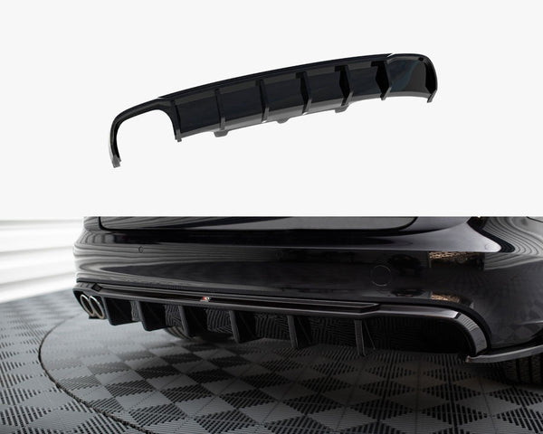 Audi - A6 Sedan / Avant C7 (Single side dual exhaust version): Maxton Rear Diffuser