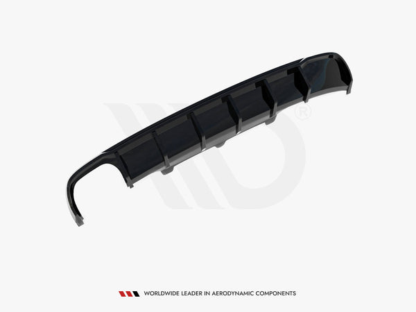 Audi - A6 Sedan / Avant C7 (Single side dual exhaust version): Maxton Rear Diffuser