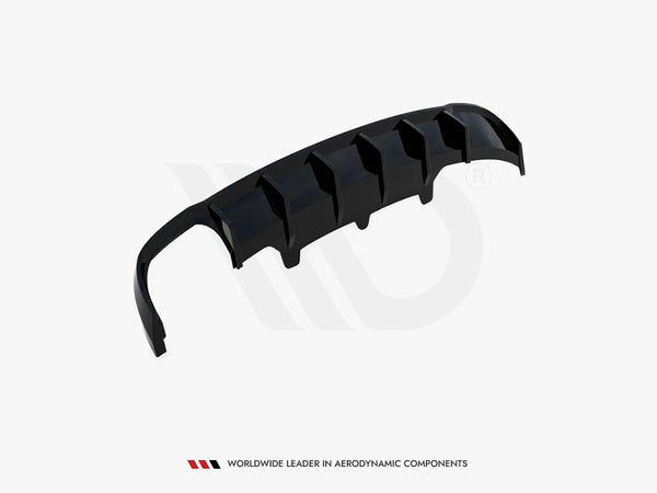 Audi - A6 Sedan / Avant C7 (Single side dual exhaust version): Maxton Rear Diffuser