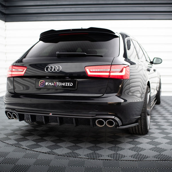 Audi - A6 Sedan / Avant C7 (Version with dual exhausts on both sides): Maxton Rear Diffuser