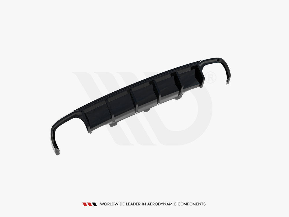 Audi - A6 Sedan / Avant C7 (Version with dual exhausts on both sides): Maxton Rear Diffuser
