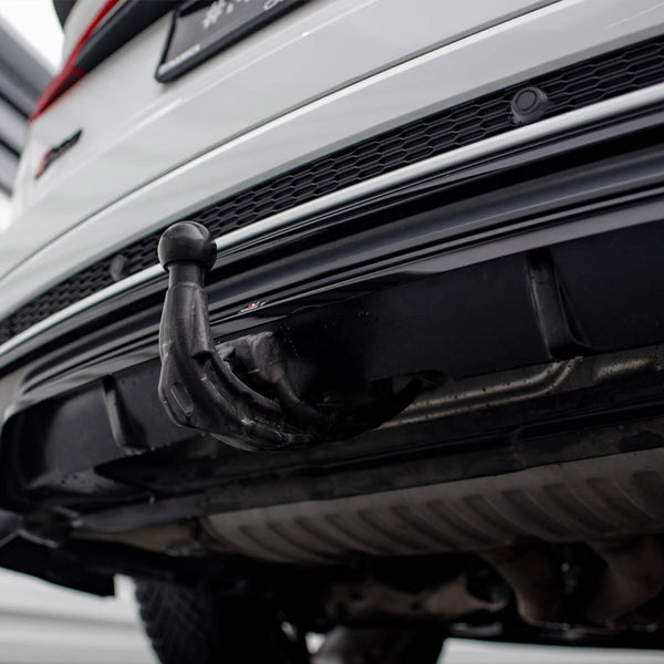 Audi - SQ8 MK1: Maxton Central Rear Splitter (Vertical Bars) V2