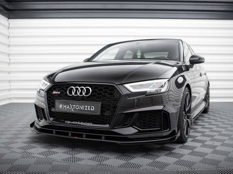 Audi - RS3 Sedan 8V Facelift: Maxton Front Flaps