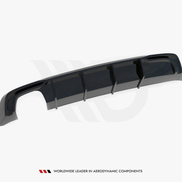 Audi - A3 Sportback 8V Facelift (Version with double exhaust tip): Maxton Rear Diffuser