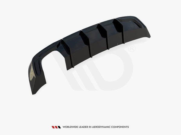 Audi - A3 Sportback 8V Facelift (Version with double exhaust tip): Maxton Rear Diffuser