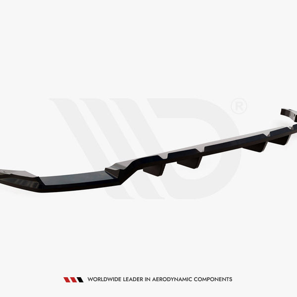 Audi - SQ8 / Q8 S Line MK1 Facelift: Maxton Rear Splitter (Vertical Bars) V1