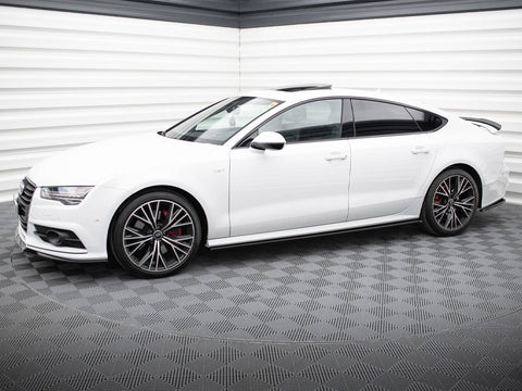 Audi - S7 / A7 S Line C7 Facelift: Maxton Side Skirts