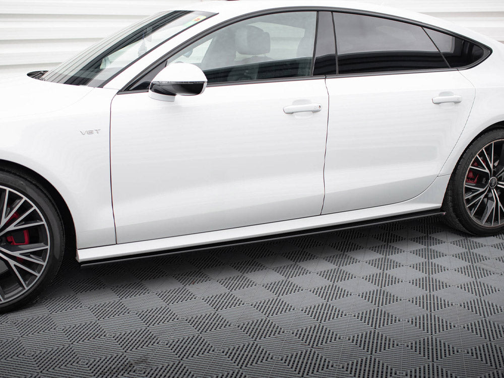 Audi - S7 / A7 S Line C7 Facelift: Maxton Side Skirts