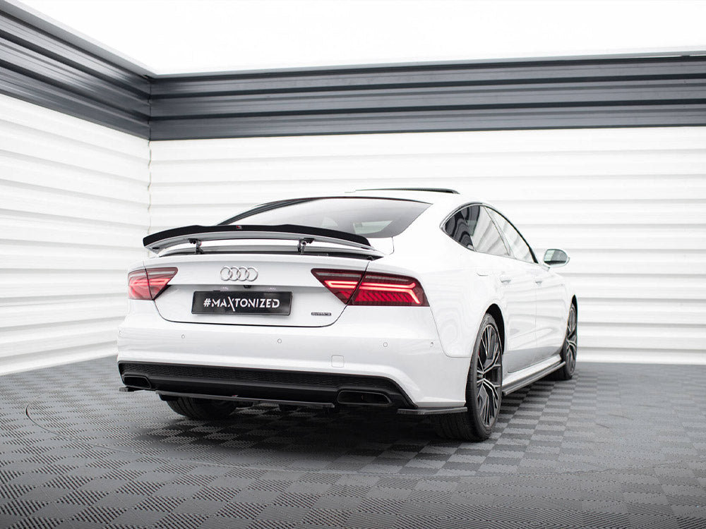 Audi - A7 S Line C7 Facelift: Maxton Rear Side Splitters