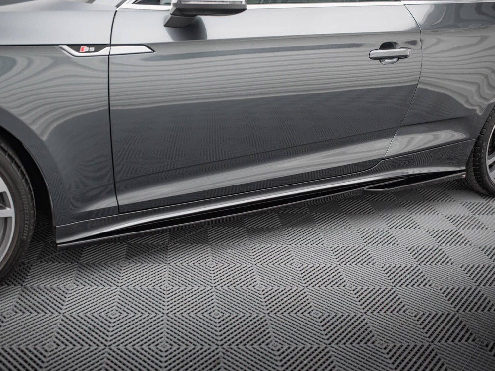 Audi - S5 Coupe / A5 S Line Coupe F5 Facelift: Maxton Side Skirts