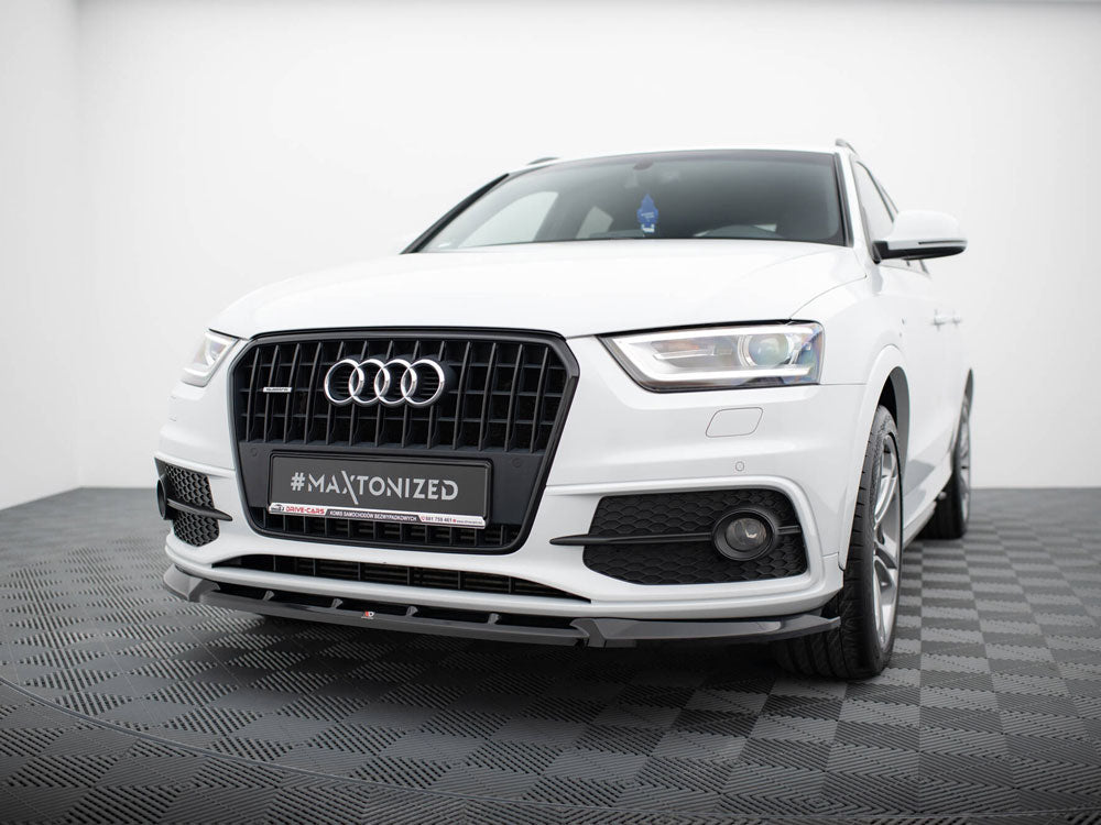 Audi - Q3 S Line 8U: Maxton Front Splitter V1
