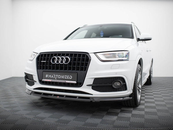 Audi - Q3 S Line 8U: Maxton Front Splitter V1