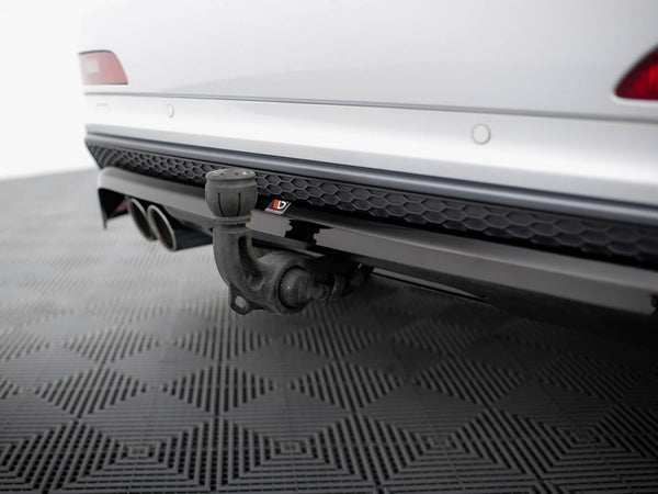 Audi - Q3 S Line 8U: Maxton Rear Splitter (Vertical Bars)