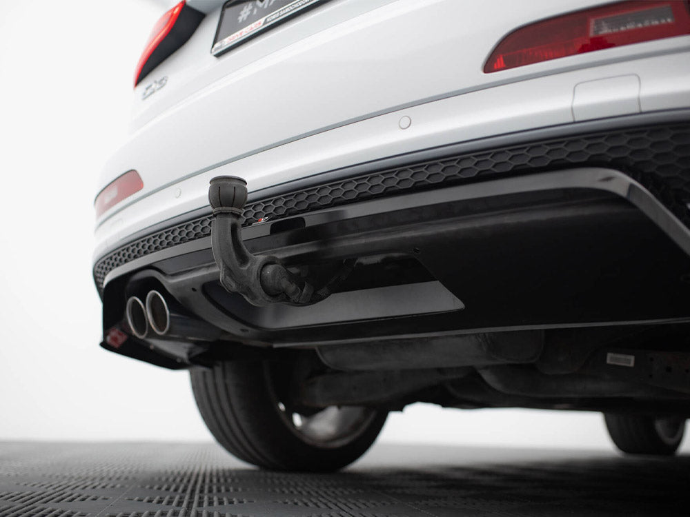 Audi - Q3 S Line 8U: Maxton Rear Splitter (Vertical Bars)