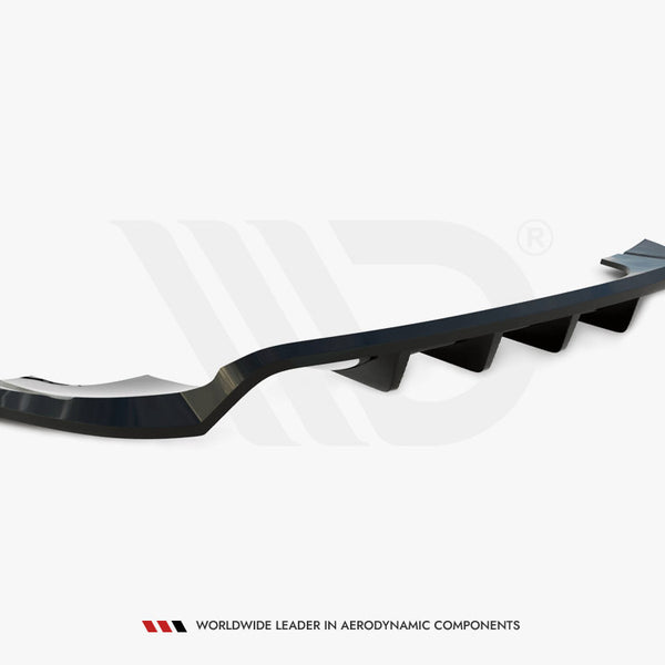 Audi - Q3 S Line 8U: Maxton Rear Splitter (Vertical Bars)