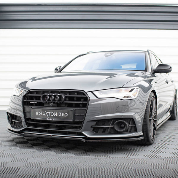 Audi - A6 / A6 C7 S Line / S6 C7 Facelift: Maxton Front Splitter V2