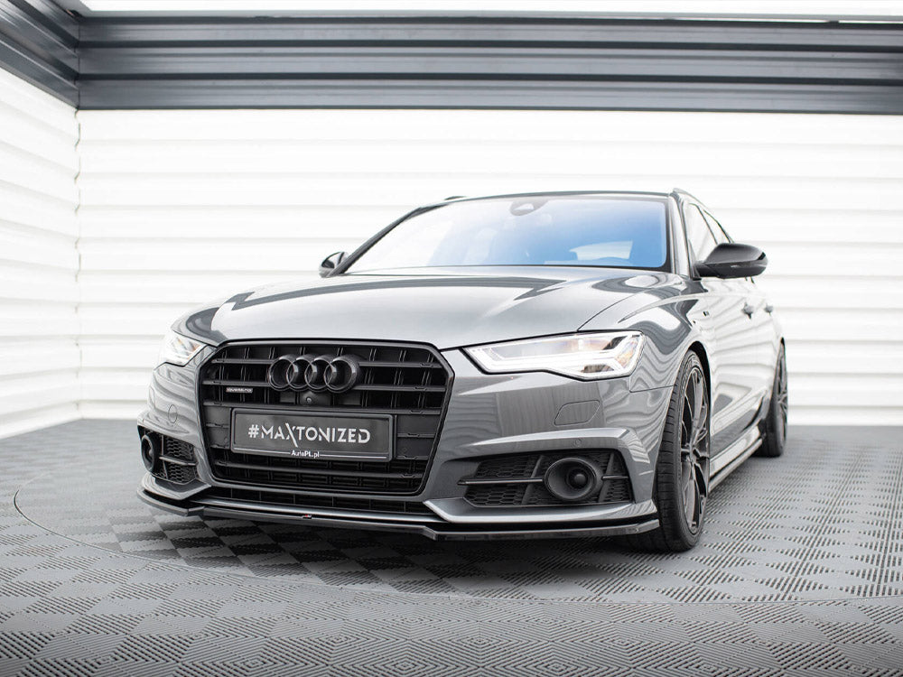 Audi - A6 / A6 C7 S Line / S6 C7 Facelift: Maxton Front Splitter V2