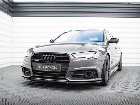 Audi - A6 / A6 C7 S Line / S6 C7 Facelift: Maxton Front Splitter V2