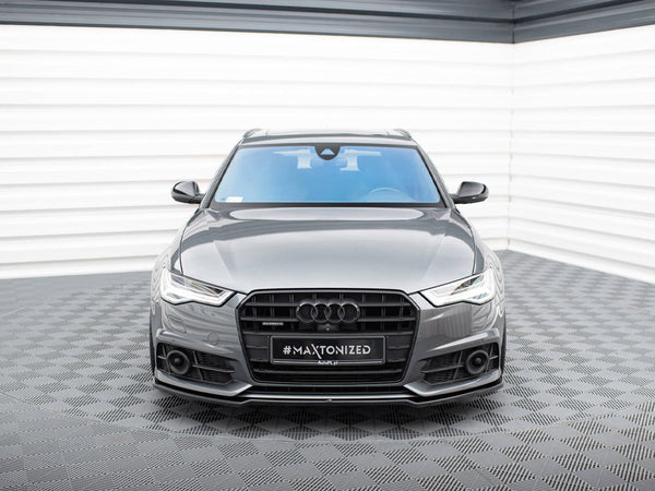 Audi - A6 / A6 C7 S Line / S6 C7 Facelift: Maxton Front Splitter V2