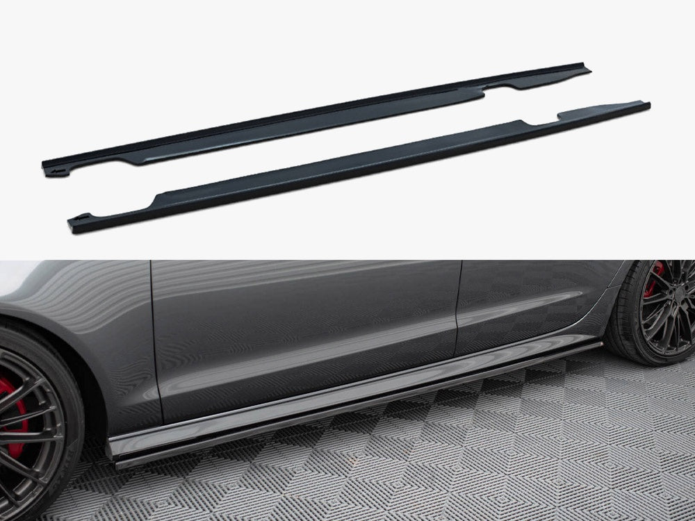 Audi - S6 / A6 S Line / A6 C7 Facelift: Maxton Side Skirts