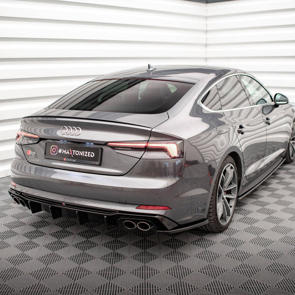 Audi - S5 Coupe / Sportback F5: Maxton Rear Side Splitters