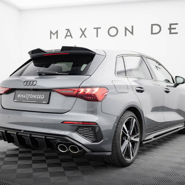 Audi - RS3 / S3 / A3 S Line Sportback 8Y: Maxton Carbon Fibre Tailgate Spoiler