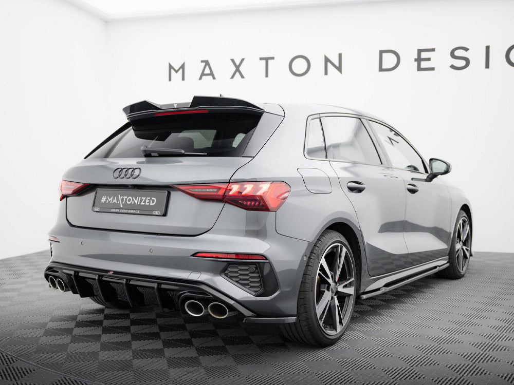Audi - RS3 / S3 / A3 S Line Sportback 8Y: Maxton Carbon Fibre Tailgate Spoiler