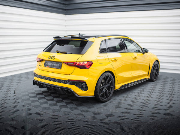 Audi - RS3 Sportback 8Y: Maxton Carbon Fibre Rear Side Splitters