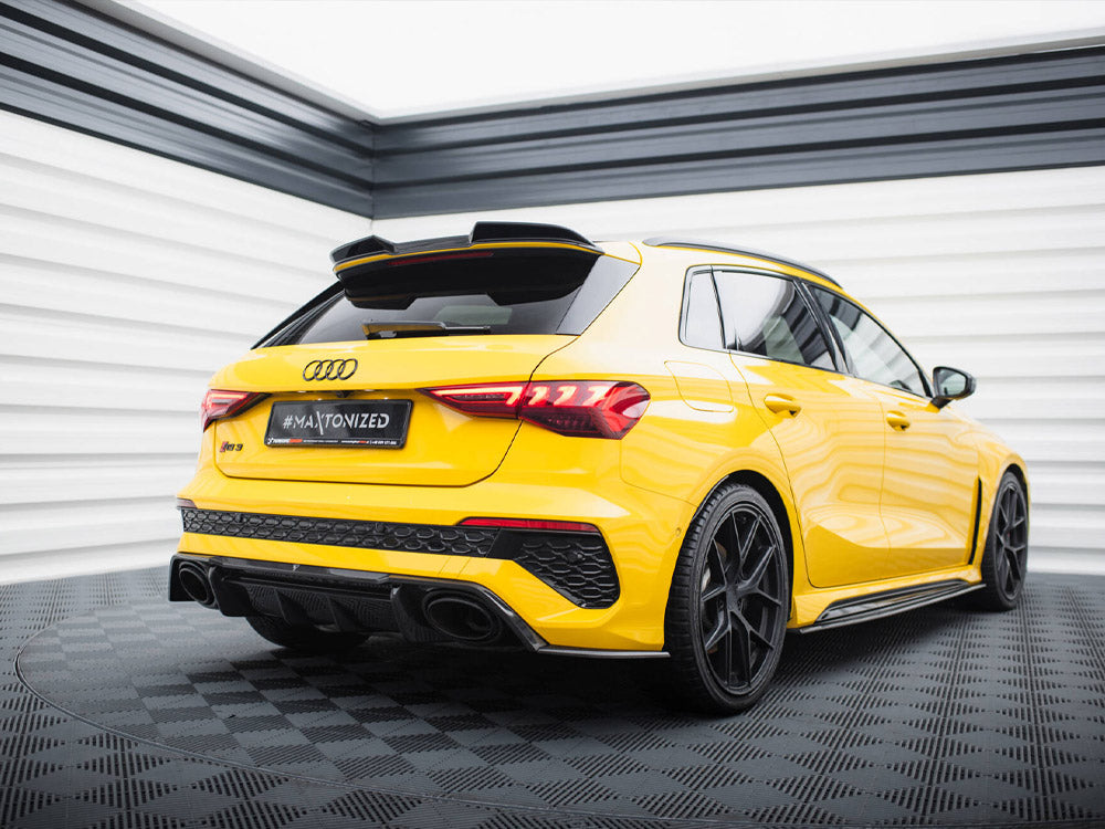 Audi - RS3 Sportback 8Y: Maxton Carbon Fibre Rear Side Splitters