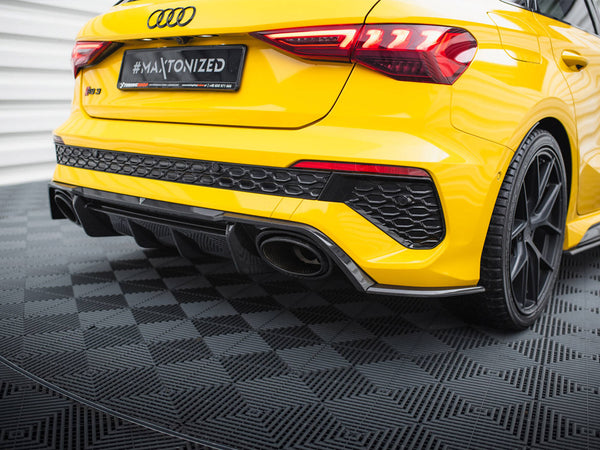 Audi - RS3 Sportback 8Y: Maxton Carbon Fibre Rear Side Splitters