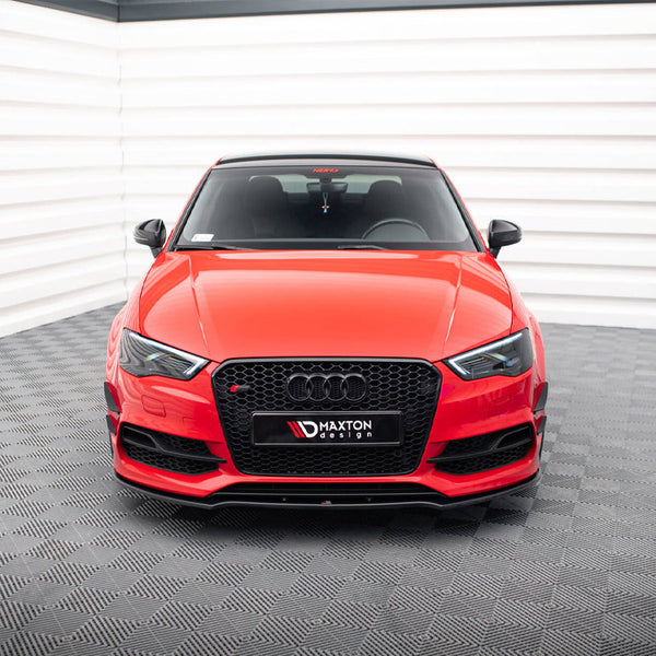 Audi - S3 / A3 S Line 8V Sedan / Cabrio (2013-2016): Maxton Front Splitter V2