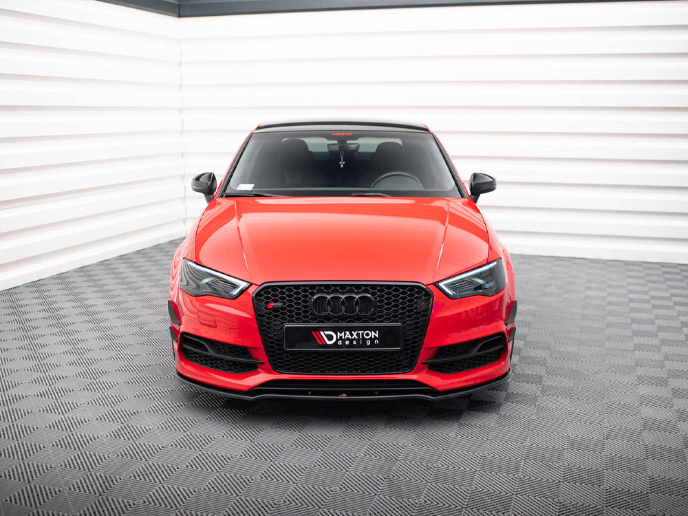 Audi - S3 / A3 S Line 8V Sedan / Cabrio (2013-2016): Maxton Front Splitter V2
