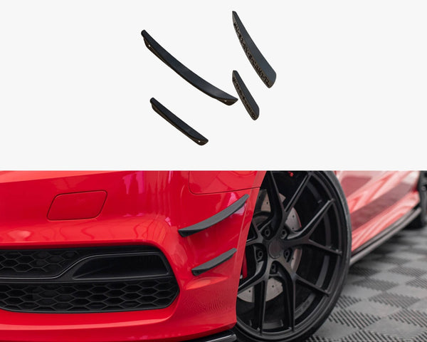 Audi - S3 / A3 S Line 8V Sedan / Cabrio: Maxton Front Bumper Wings (Canards)